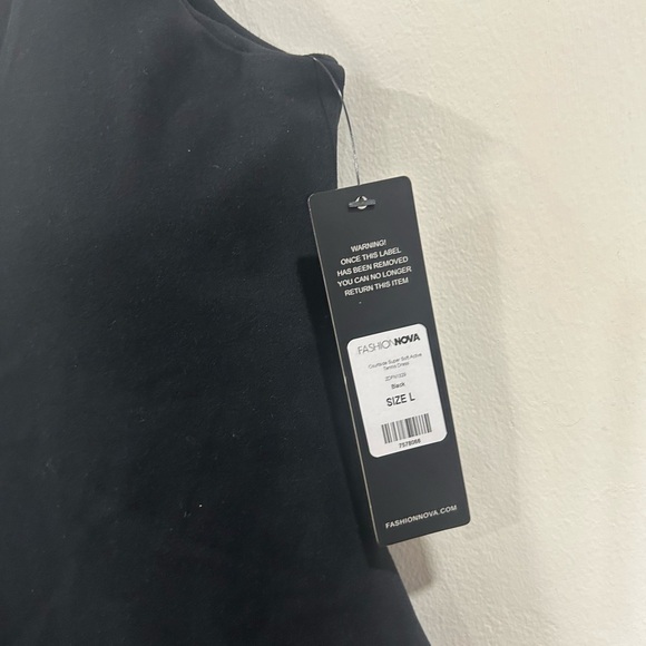 Fashion Nova Active Tennis Dress - Black size L - Picture 6 of 10